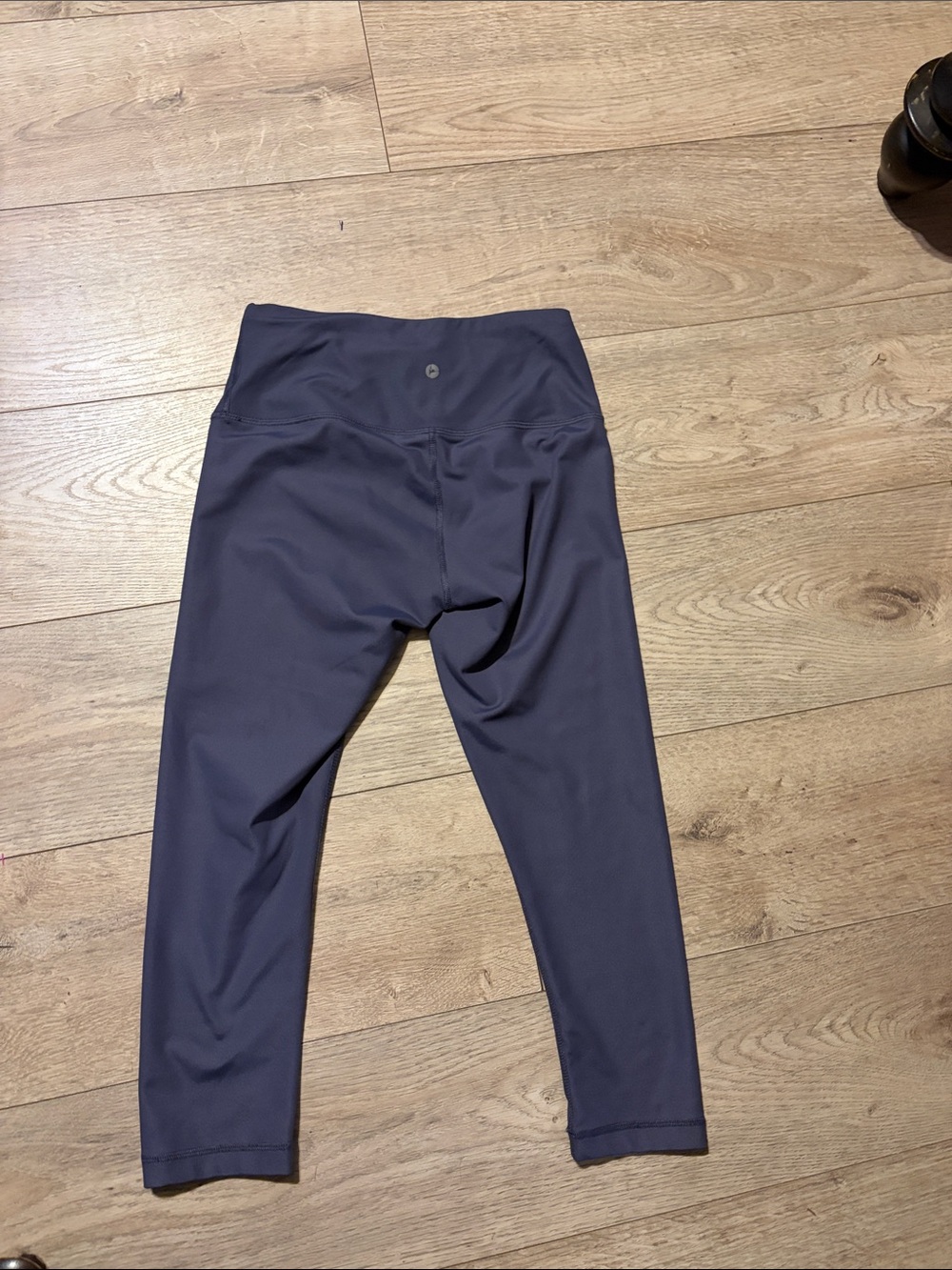 90 Degree By Reflex Girls' High-Waist Leggings in Grey